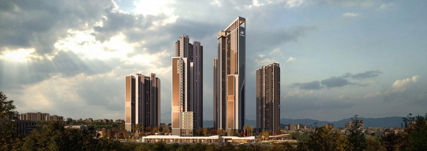 본문 이미지 - 힐스테이트 신길 클레온 투시도(현대건설 제공)  뉴스1 ⓒ News1