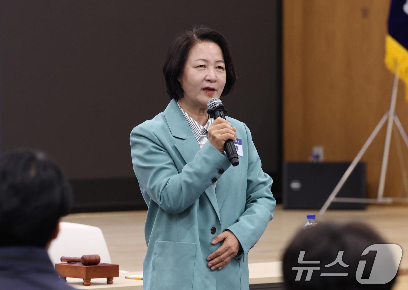 본문 이미지 - 추미애 더불어민주당 경기지사 경선 후보. ⓒ 뉴스1