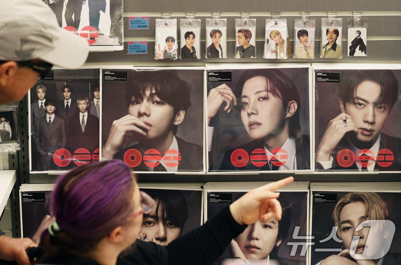 본문 이미지 - 그룹 방탄소년단(BTS)의 정규 5집 '아리랑'(ARIRANG) 2026.3.30 ⓒ 뉴스1 자료사진