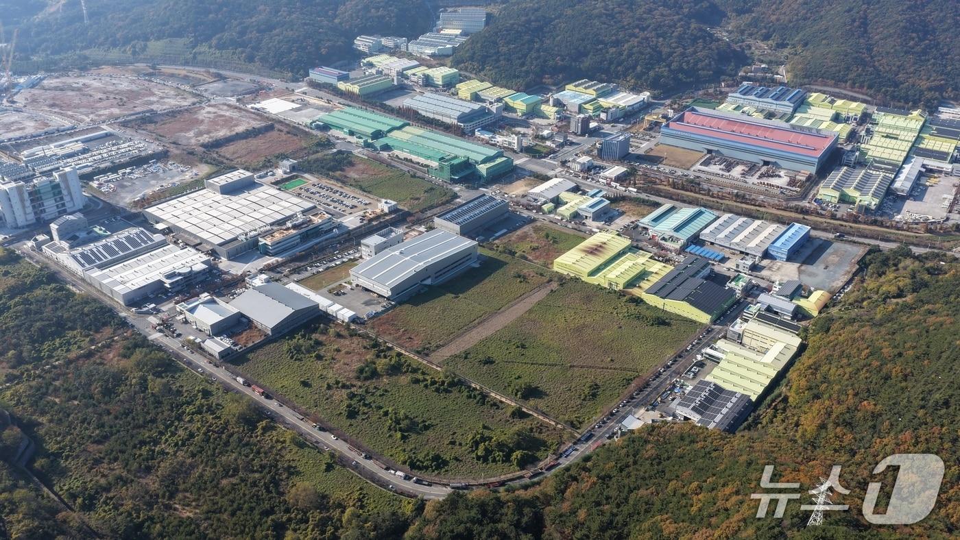 본문 이미지 - 부산진해경제자유구역 내 미음외국인투자지역 조감도 (경자청 제공. 재판매 및 DB금지)