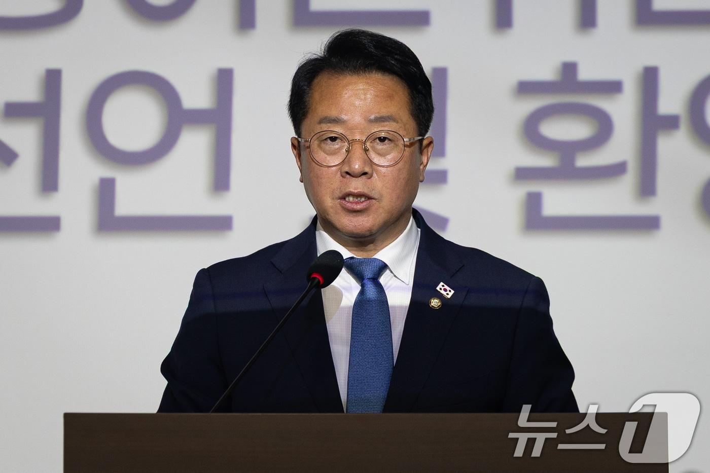 본문 이미지 - 문금주 더불어민주당 원내대변인. 2026.3.30 ⓒ 뉴스1 유승관 기자