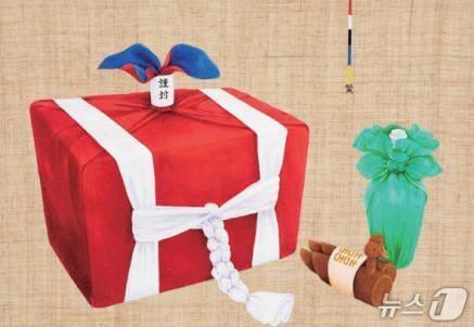 본문 이미지 - 대구 달성문화재단은 오는 4월16일까지 참꽃갤러리에서 정현숙 작가의 '복을 담은 보자기 작품'을 전시한다.(대구 달성군 제공. 재판매 및 DB금지)