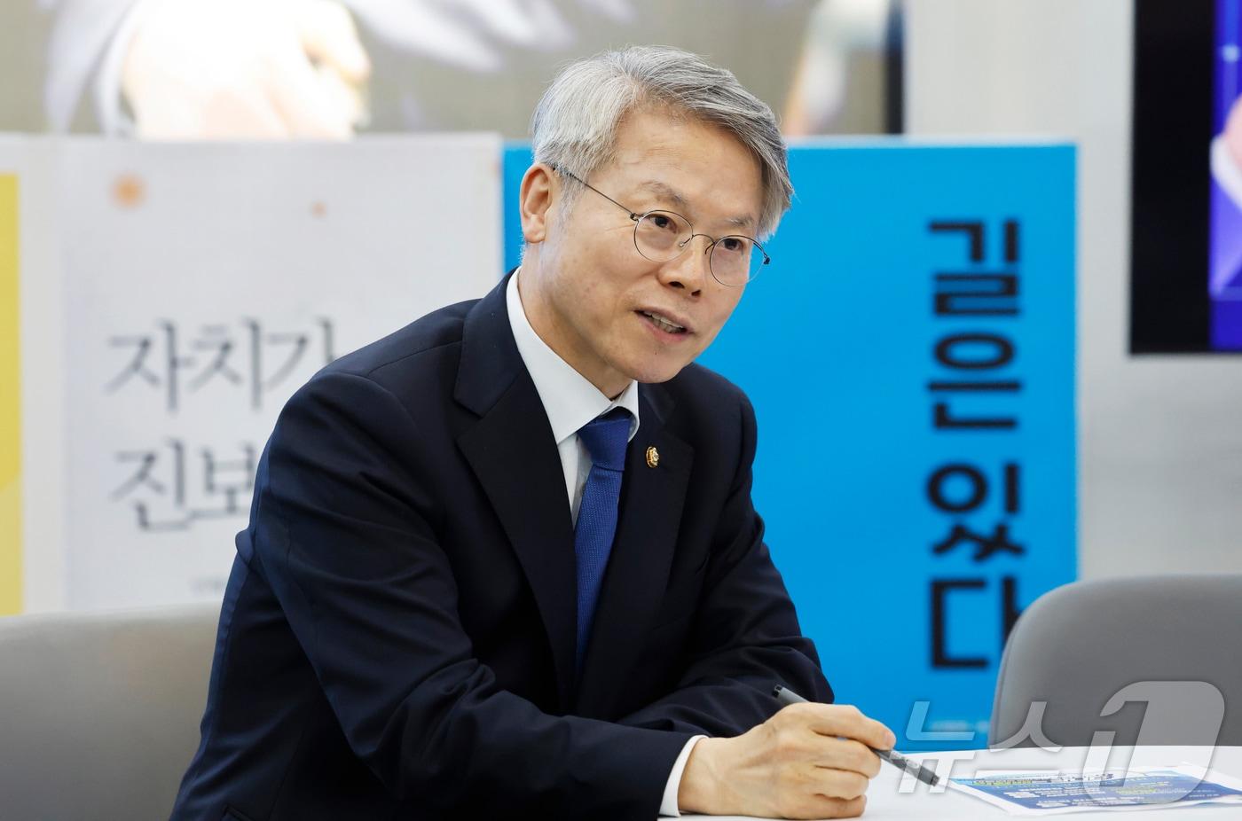 본문 이미지 - 민형배 민주당 전남광주통합특별시장 후보 ⓒ 뉴스1 김태성 기자