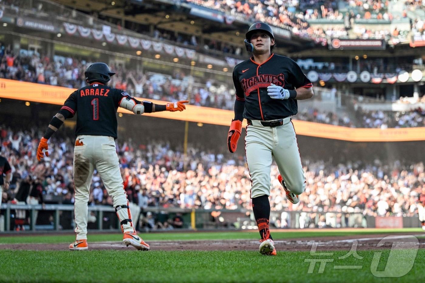 본문 이미지 - MLB 샌프란시스코 이정후. ⓒ AFP=뉴스1