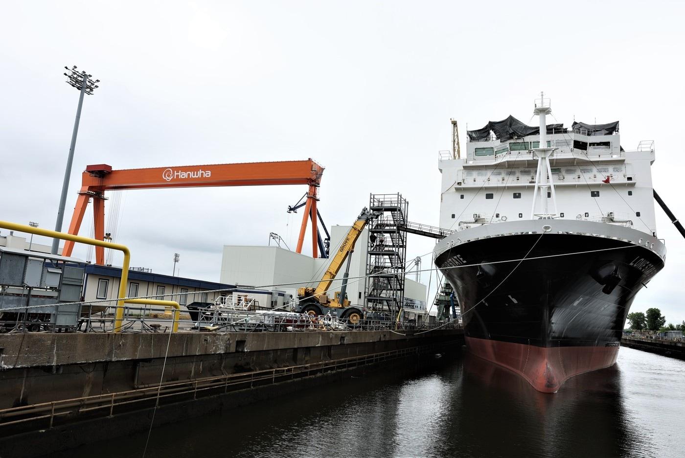 본문 이미지 - 한화필리조선소 전경. (한화그룹 제공)