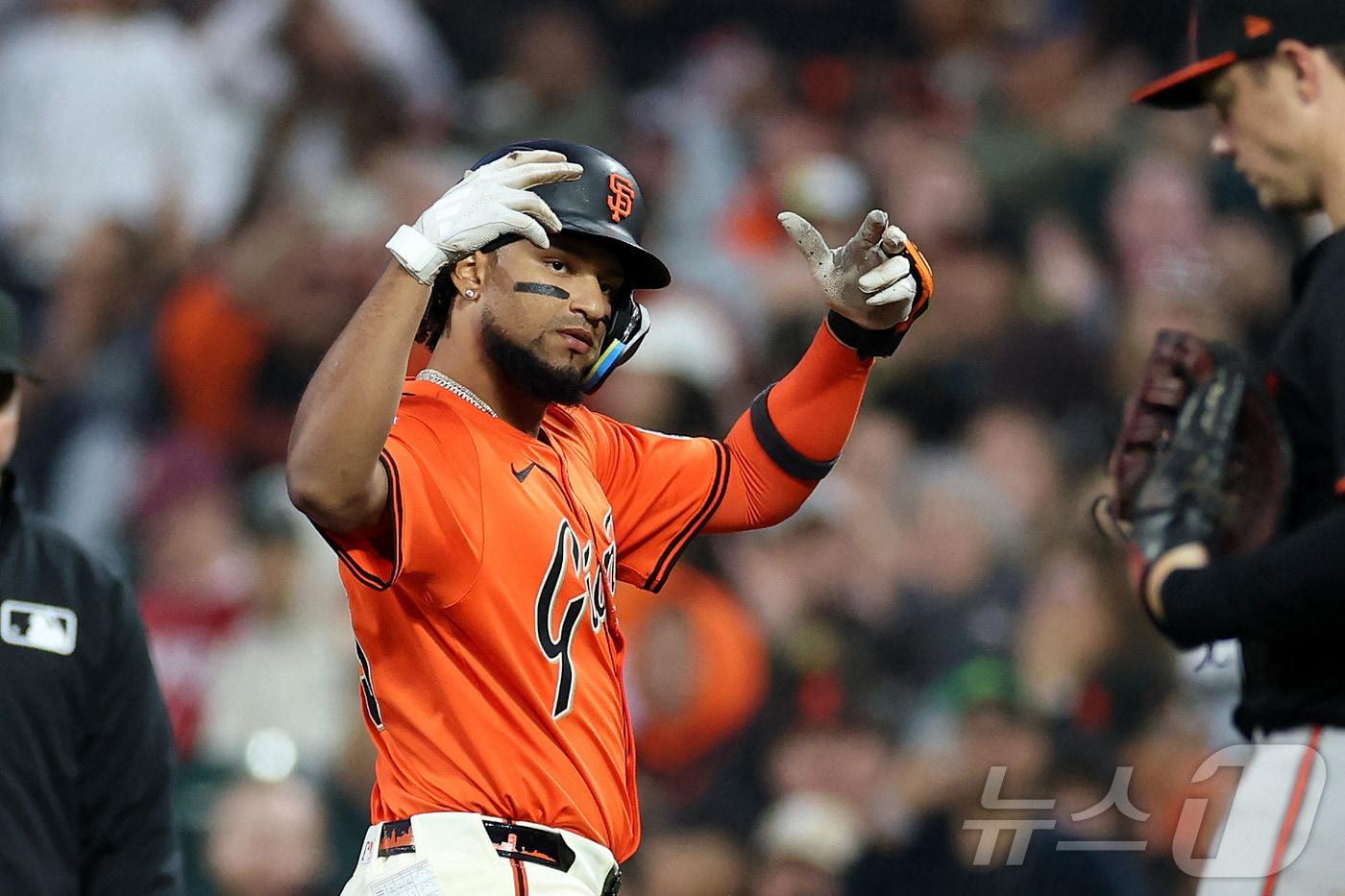 본문 이미지 - MLB 샌프란시스코에서 밀워키로 트레이드 된 마토스. ⓒ AFP=뉴스1
