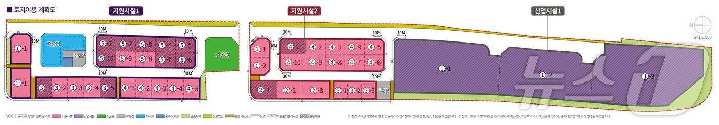 본문 이미지 - 경북개발공사는 31일 경산1-1 일반산업단지 지원시설용지 28필지를 입찰 방식으로 공급한다. /뉴스1