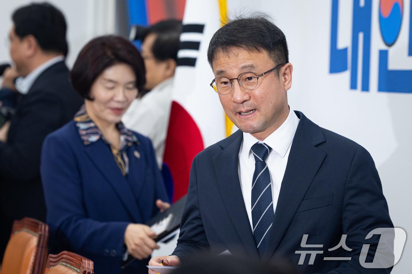 본문 이미지 - 한병도 더불어민주당 원내대표. ⓒ 뉴스1 유승관 기자