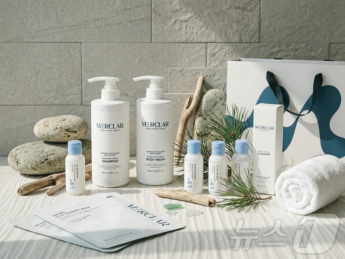 본문 이미지 - 완도 해양치유 테라피 제품 (완도군 제공. 재판매 및 DB금지) ⓒ 뉴스1 