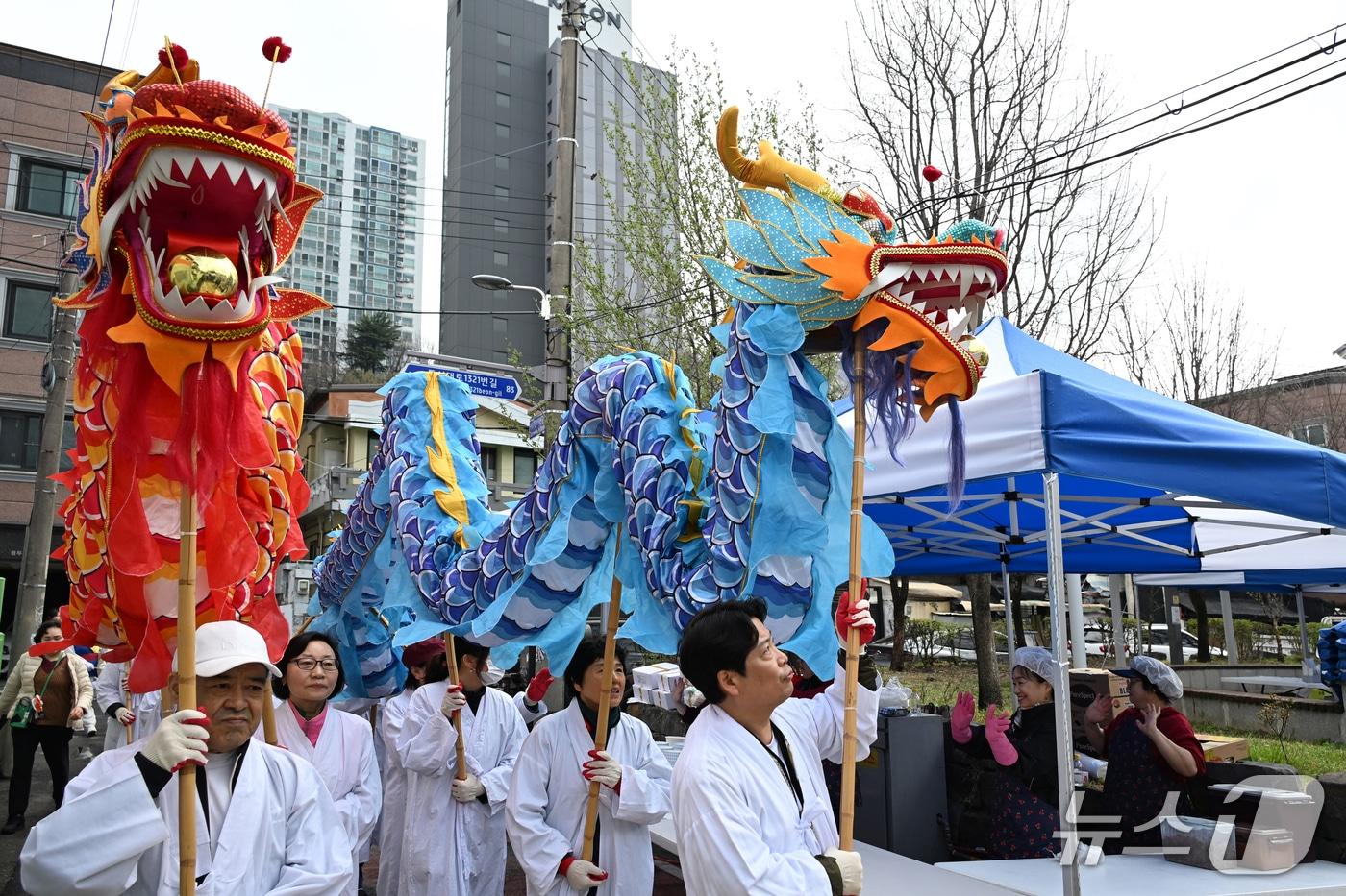 본문 이미지 - 중구 중구 용두동 용신제 모습.(중구 제공. 재판매 및 DB금지)/뉴스1