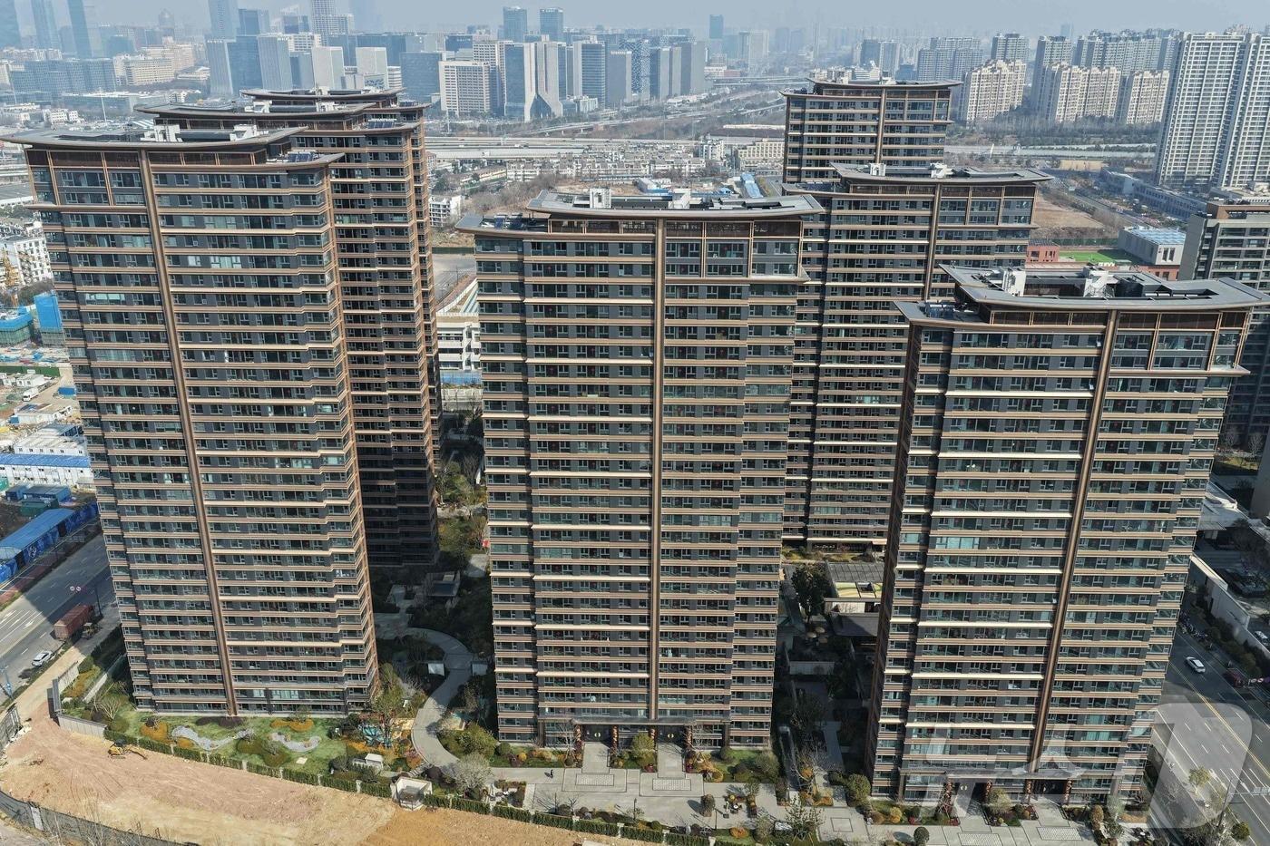 본문 이미지 - 중국의 아파트 건물 <자료사진> ⓒ AFP=뉴스1