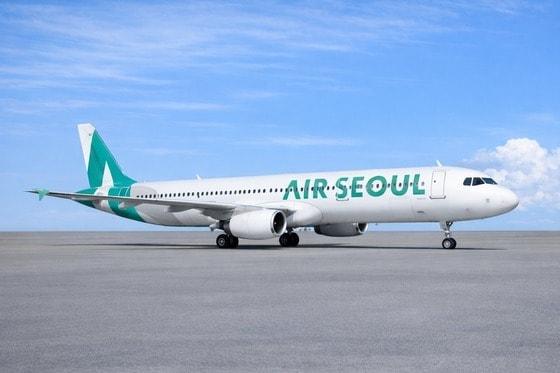 본문 이미지 - 에어서울 항공기(자료사진. 에어서울 제공).