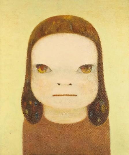 본문 이미지 - Lot. 38, 나라 요시토모 1959-, , 2016. Acrylic on canvas, 194 &times; 162cm (서울옥션 제공)