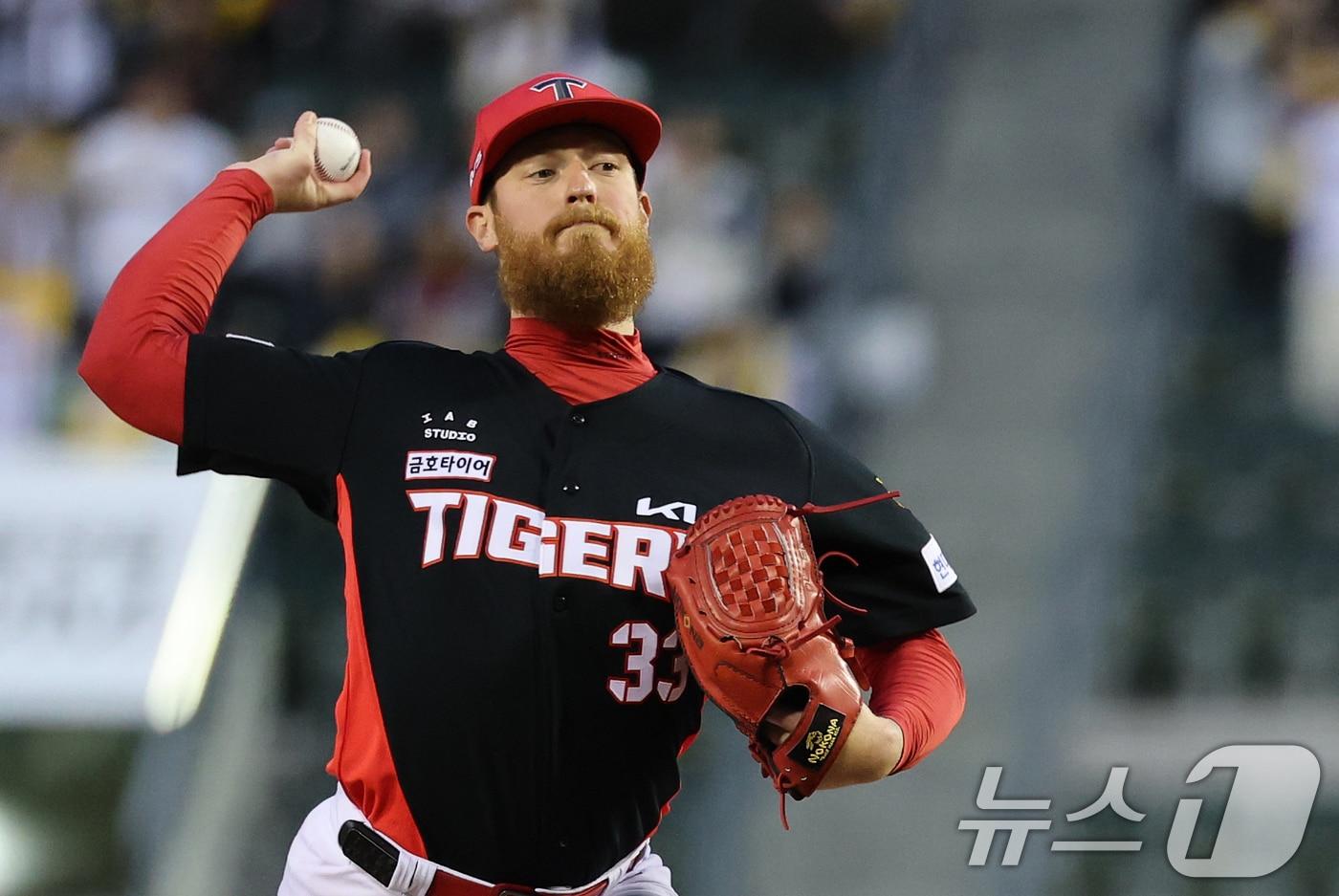 본문 이미지 - KIA 타이거즈 아담 올러. ⓒ 뉴스1 오대일 기자