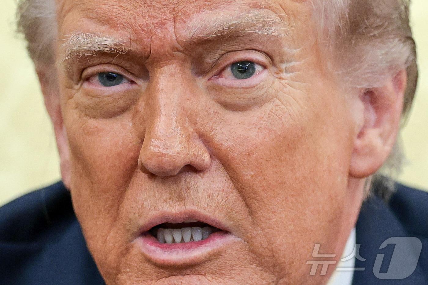 본문 이미지 - (송고X)도널드 트럼프 미국 대통령 ⓒ 로이터=뉴스1