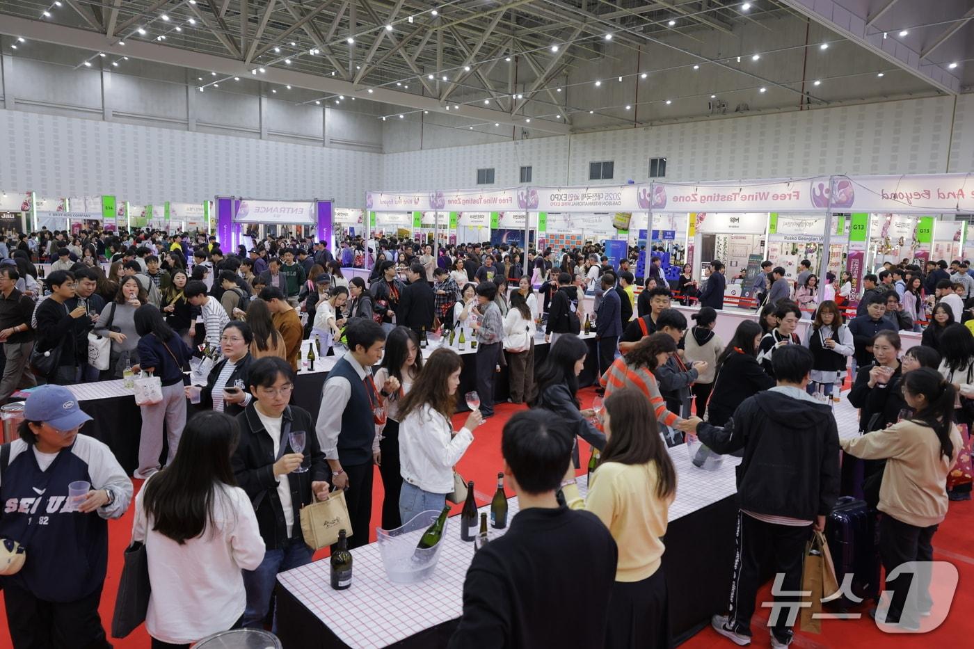 본문 이미지 - 대전국제와인 EXPO 모습 (대전관광공사 제공) / 뉴스1