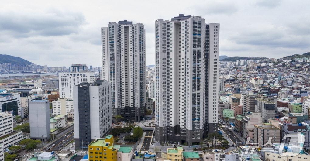 본문 이미지 - 범양건영이 지은 부산 지역 한 아파트 (범양건영 홈페이지 캡처. 재판매 및 DB금지)