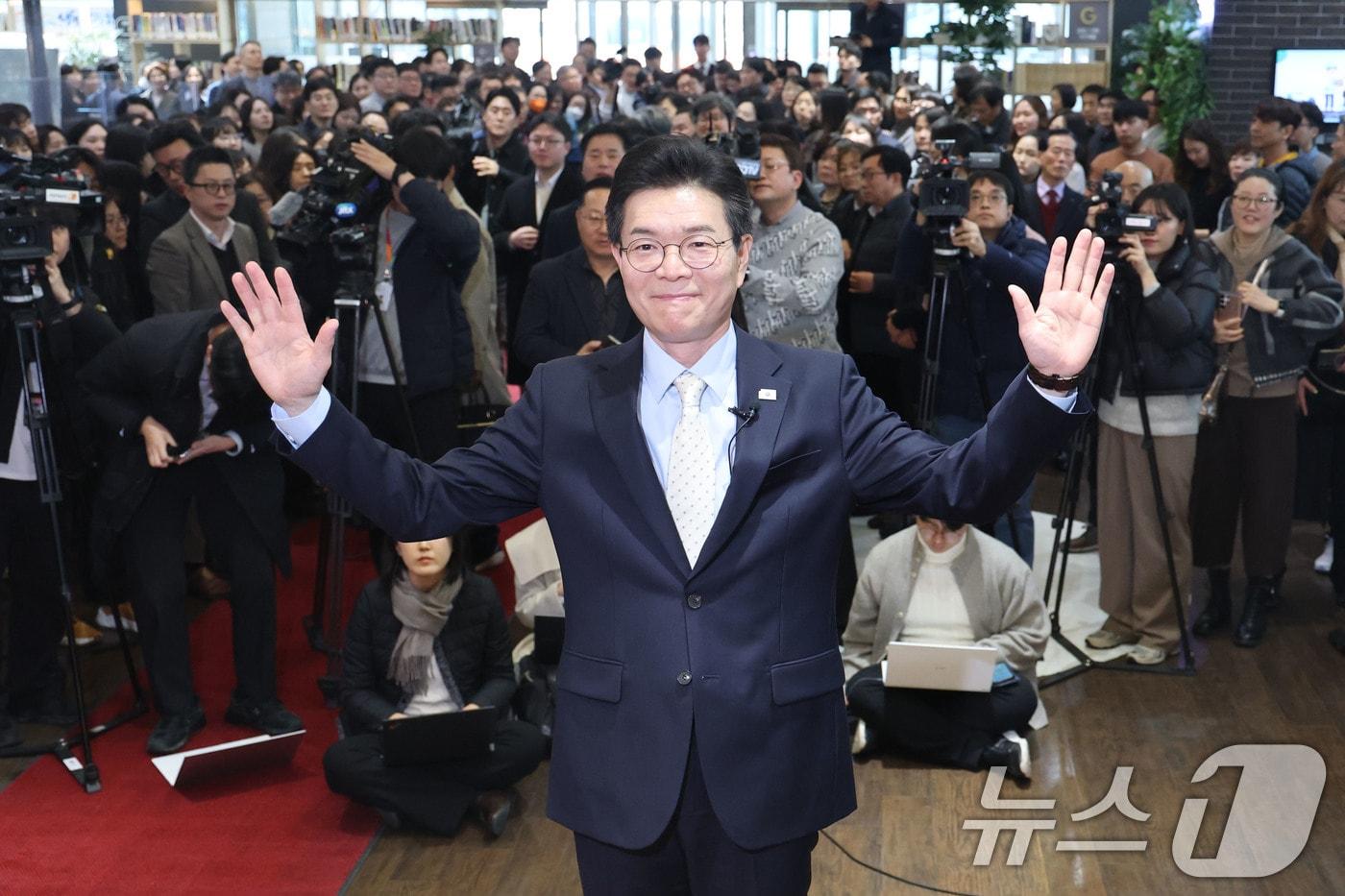 본문 이미지 - 정원오 전 서울 성동구청장. ⓒ 뉴스1 이광호 기자