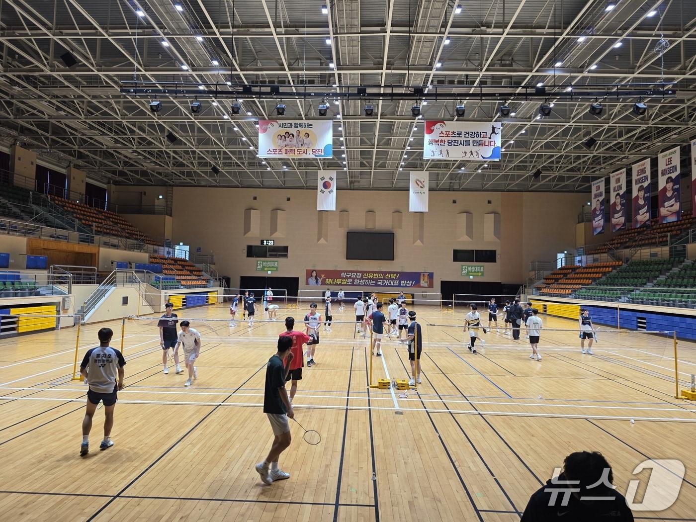본문 이미지 - 배드민턴 경기 모습(당진시 제공. 재판매 및 DB금지)2026.3.4/뉴스1