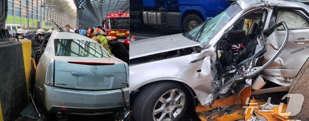 본문 이미지 -  사고 현장. (분당소방서 제공. 재판매 및 DB 금지) 2026.3.4/뉴스1