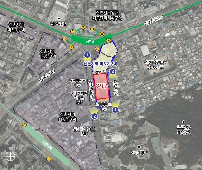 본문 이미지 - 마포구 노고산동 31-77번지 일대(서울시 제공)  뉴스1 ⓒ News1 