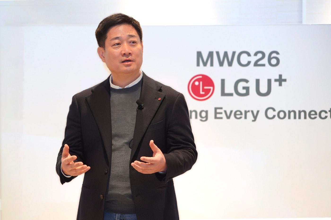 본문 이미지 - 홍범식 LG유플러스 CEO.(LG 유플러스 제공)