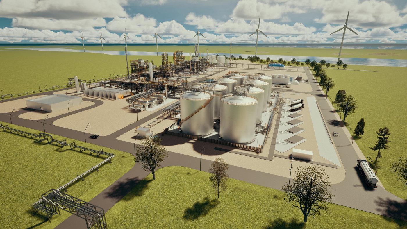 본문 이미지 - 네덜란드 델프제일 SAF 공장(KLM네덜란드항공 제공)