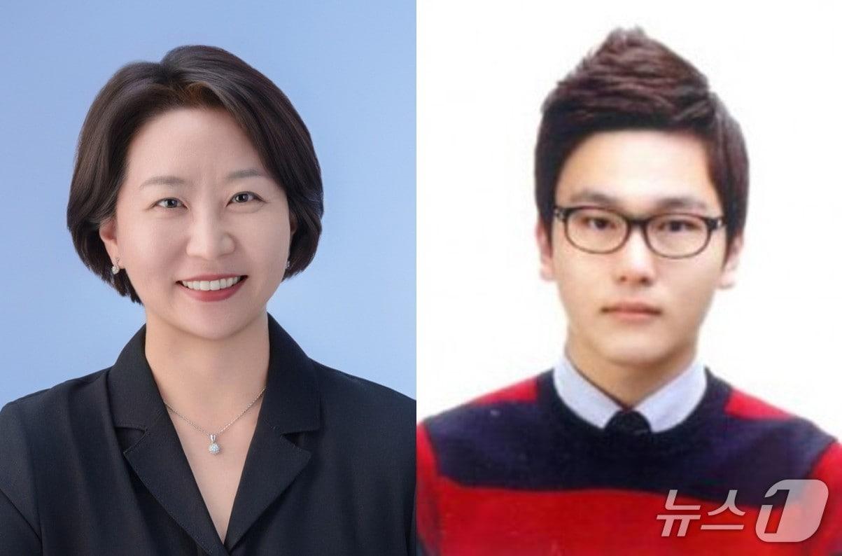 본문 이미지 - UNIST 박지영 교수(좌측)와 조우빈 박사(제1저자).(UNIST 제공. 재판매 및 DB금지)/뉴스1