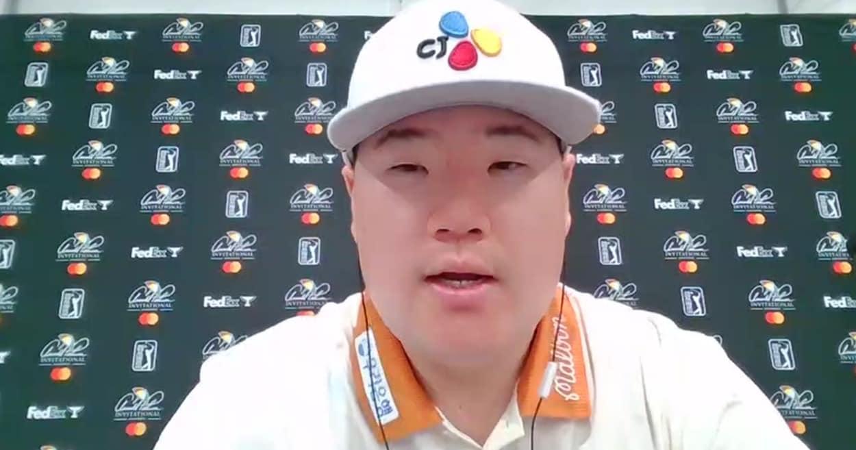 본문 이미지 - 임성재가 5일 화상 인터뷰를 통해 자신의 생각을 밝히고 있다. (프레인스포츠 제공)