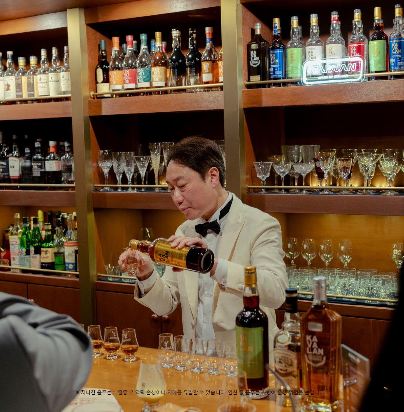 본문 이미지 - 2026 대만관광청 위스키 클래스에 참가한 카발란.(골든블루 제공)