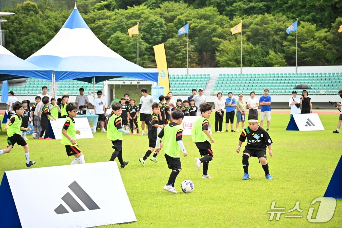 본문 이미지 - 전남 고흥군이 오는 13일까지 차범근 축구교실 참가 학생 100여명을 모집한다. (고흥군 제공. 재판매 및 DB금지)