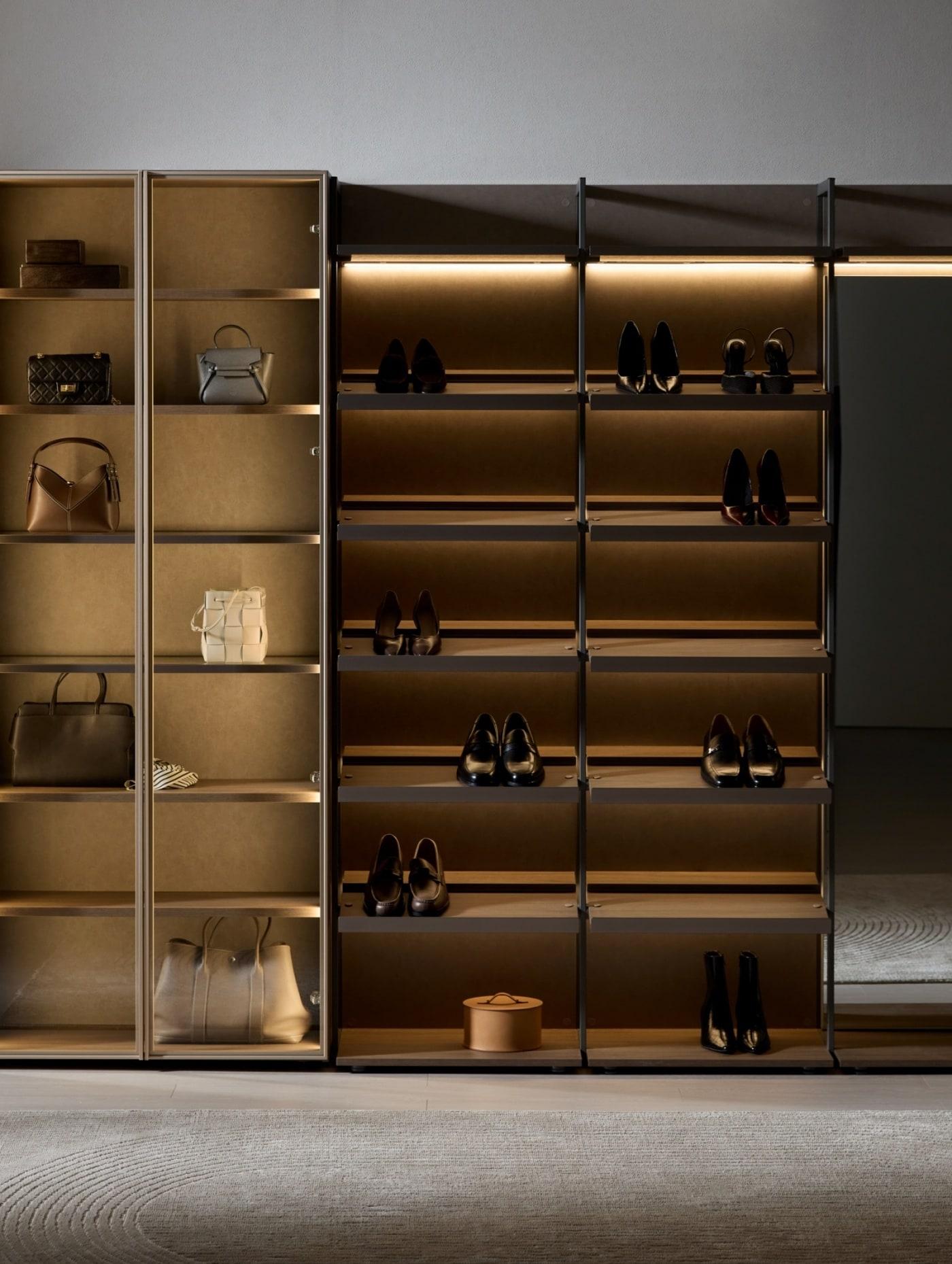 본문 이미지 - 한샘 시그니처 드레스룸 컬렉션장 제품 사진.(한샘 제공)