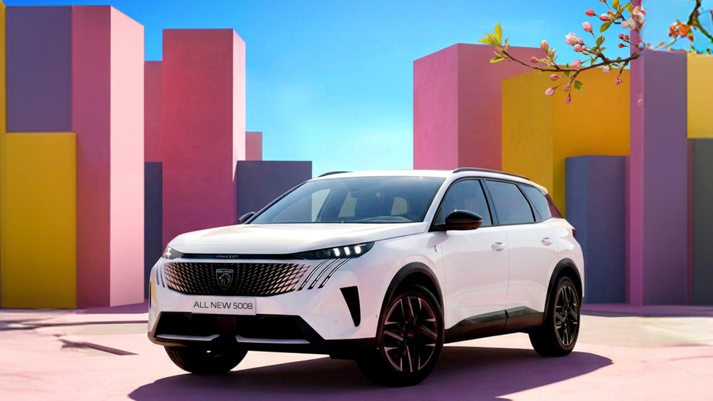 본문 이미지 - 푸조 신형 중형 SUV '올 뉴 5008 스마트 하이브리드'의 모습(자료사진. 스텔란티스코리아 제공).