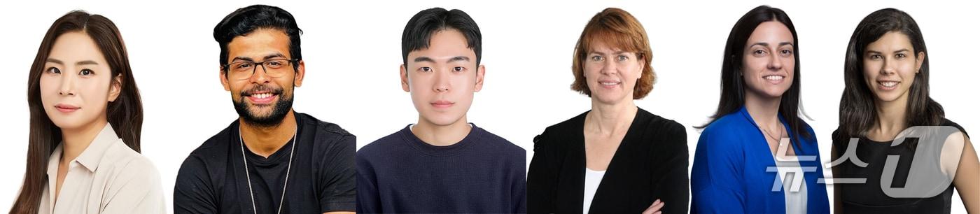 본문 이미지 - 강지연 교수, 뉴욕주립대 버팔로 수빅 포다르 박사과정생, 박재형 GIST 학부연구생, 뉴욕주립대 버팔로 진 랭건·로라 카부오토·엘레오노라 M. 보타 교수(왼쪽부터)(지스트 제공, 재판매 및 DB금지)/뉴스1 