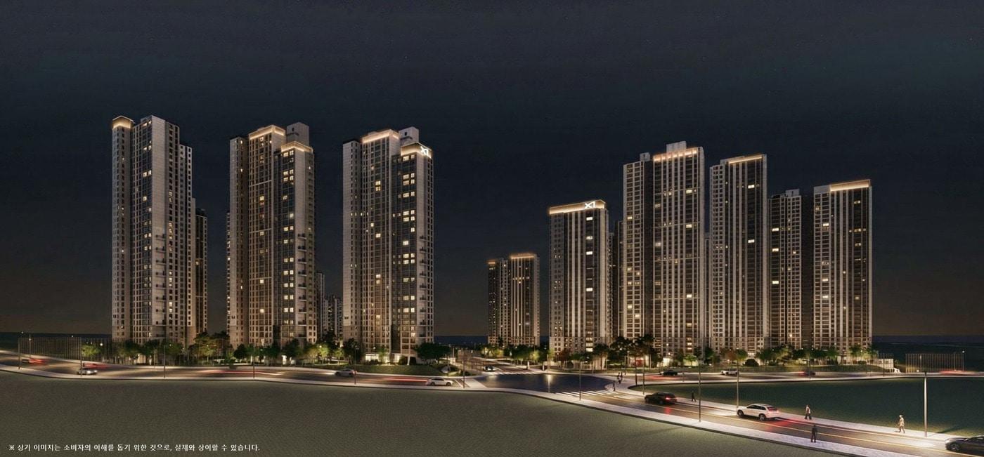 본문 이미지 - 도안자이 센텀리체' 투시도 (GS건설 제공) 뉴스1 ⓒ News1