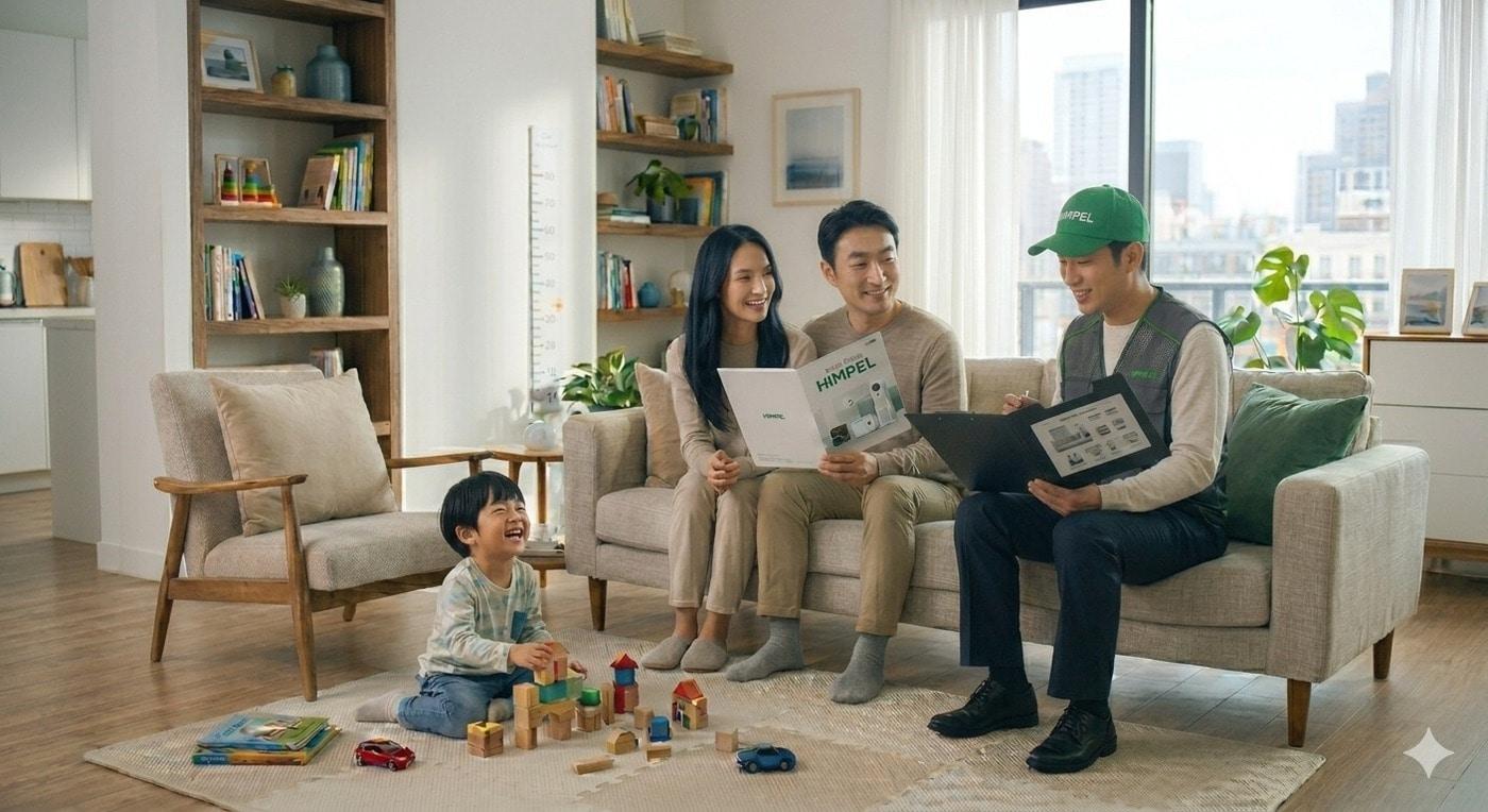 본문 이미지 - 환기가전 구독 숨쉬는 집 케어 서비스 (힘펠 제공)