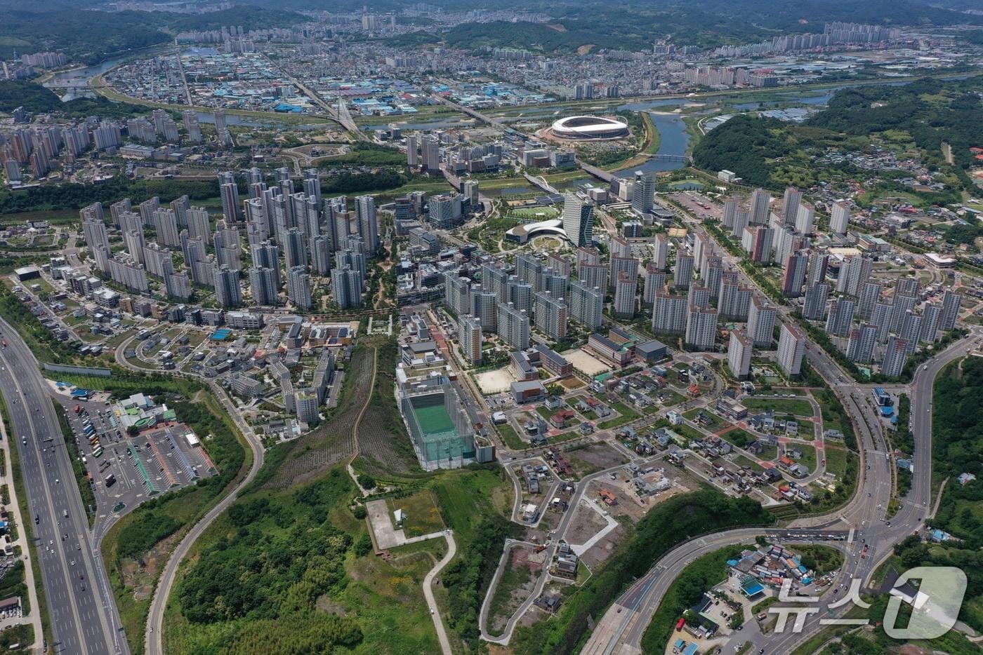 본문 이미지 - 진주 혁신도시 일원(진주시 제공. 재판매 및 DB금지).