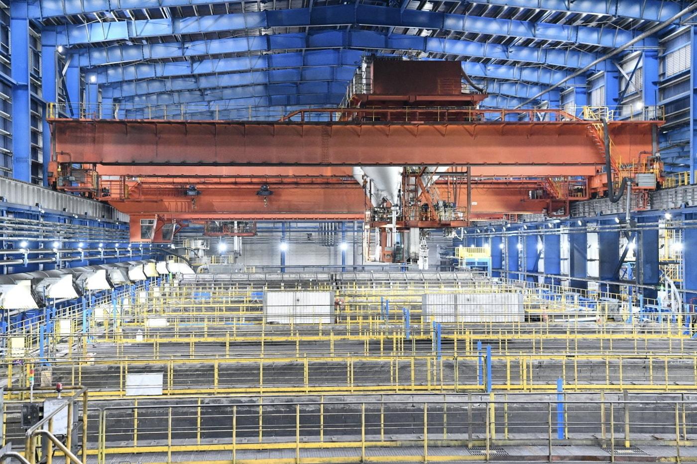 본문 이미지 - 포스코퓨처엠 포항 인조흑연 음극재 공장. (포스코퓨처엠 제공)