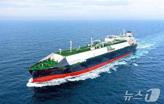 본문 이미지 - (HD한국조선해양 LNG운반선 시운전 자료사진)
