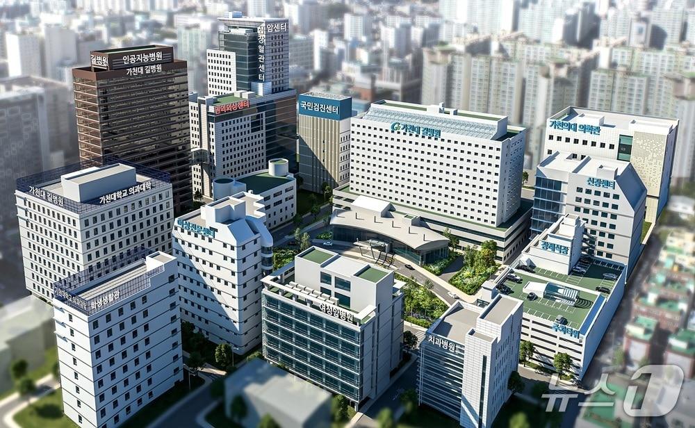 본문 이미지 - 가천대 길병원 조감도 (가천대 길병원 제공.재판매 및 DB금지)