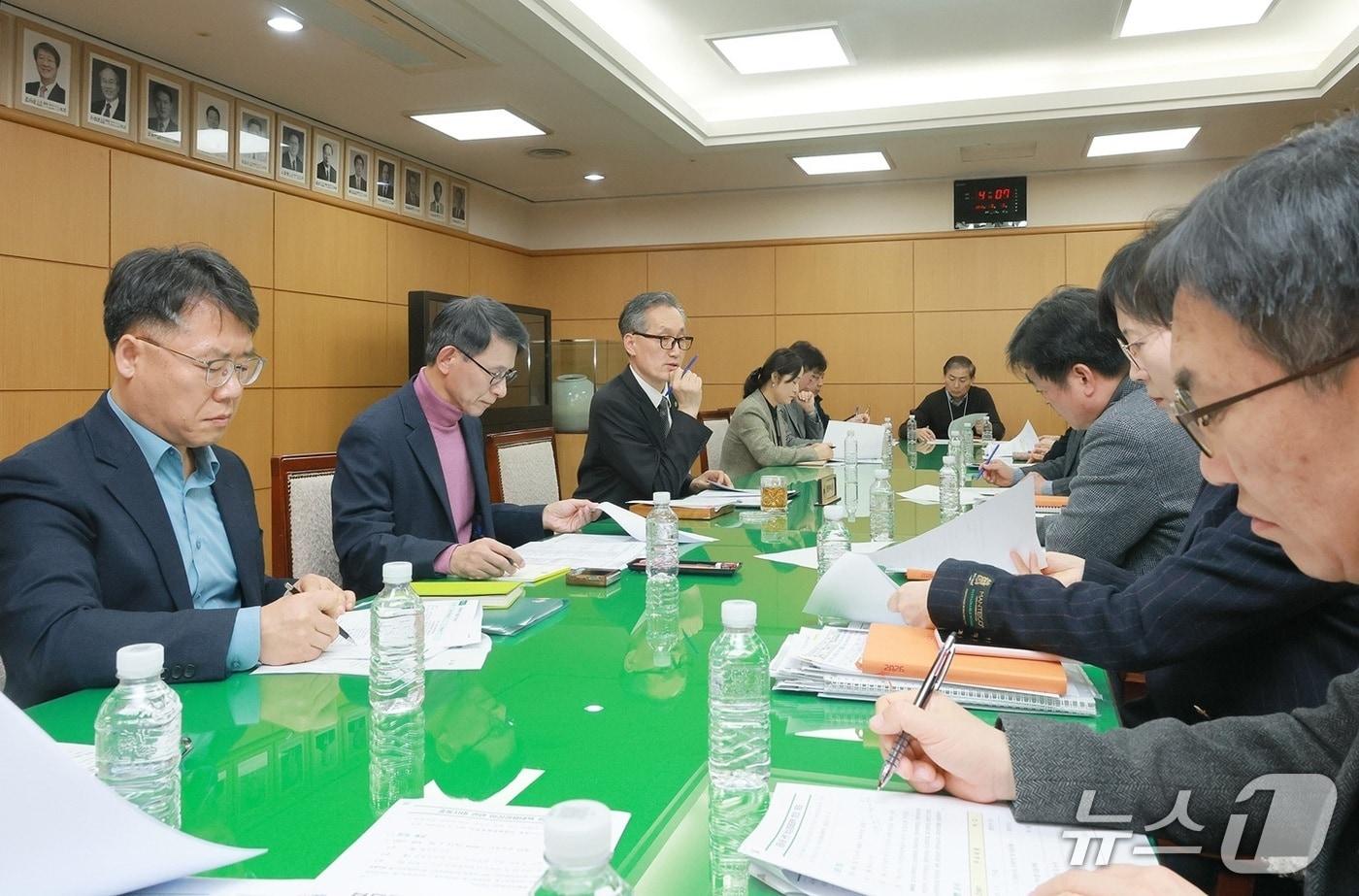 본문 이미지 - 대전시 중동사태 관련 긴급점검회의(대전시 제공) /뉴스1