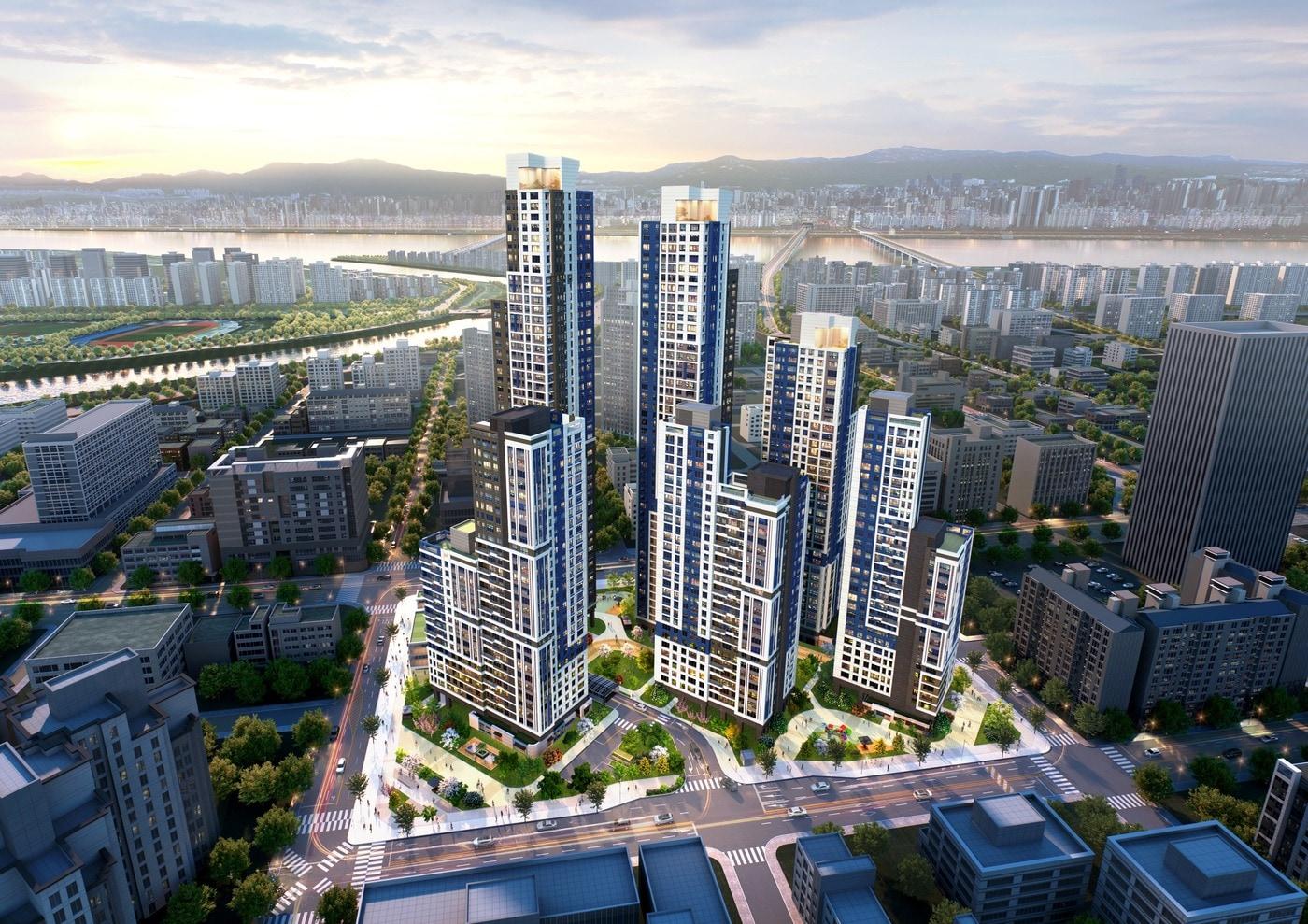 본문 이미지 - 양평동 신동아아파트 조감도 (서울시 제공) 뉴스1 ⓒ News1