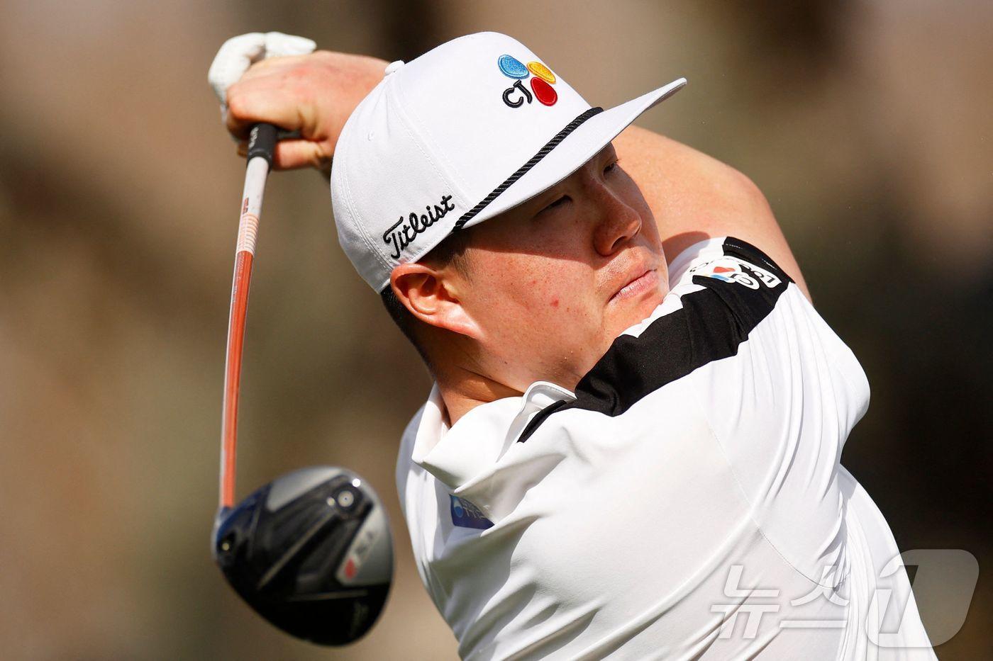 본문 이미지 - 임성재는 6일(한국시간) 열린 PGA 투어 아널드 파머 인비테이셔널 1라운드에서 4오버파 76타로 공동 66위에 자리했다. ⓒ AFP=뉴스1