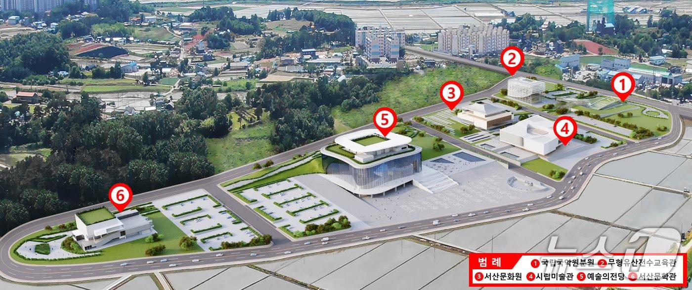 본문 이미지 - (가칭)문화예술타운 조성사업 조감도(서산시 제공. 재판매 및 DB금지)2026.3.6/뉴스1