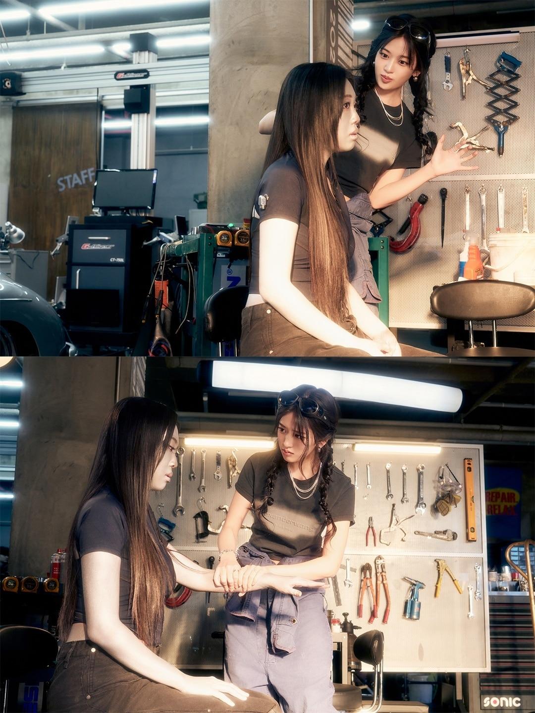 본문 이미지 - 이영지 뮤직비디오에 출연한 안유진