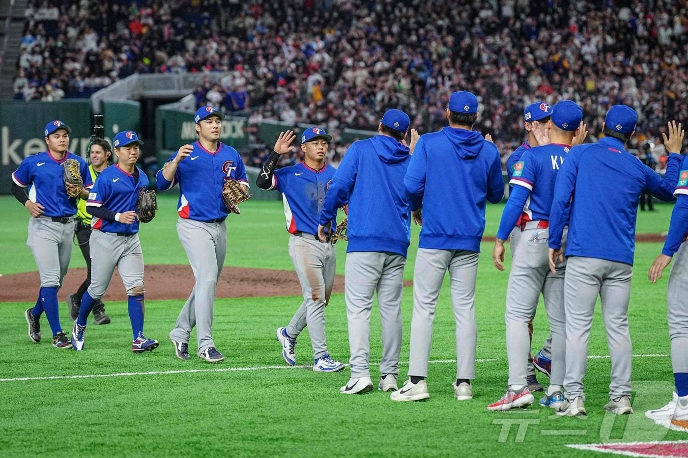 본문 이미지 - 대만 야구 대표팀. ⓒ AFP=뉴스1