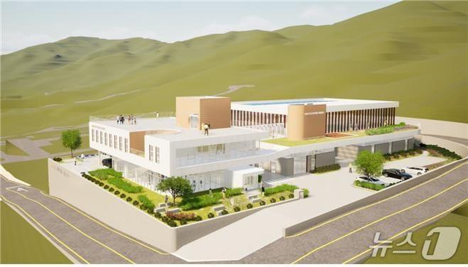 본문 이미지 - 부산 강서구에 들어서는 소형모듈원자로(SMR) 보조기기 제작지원센터 조감도.(부산시 제공. 재판매 및 DB금지)