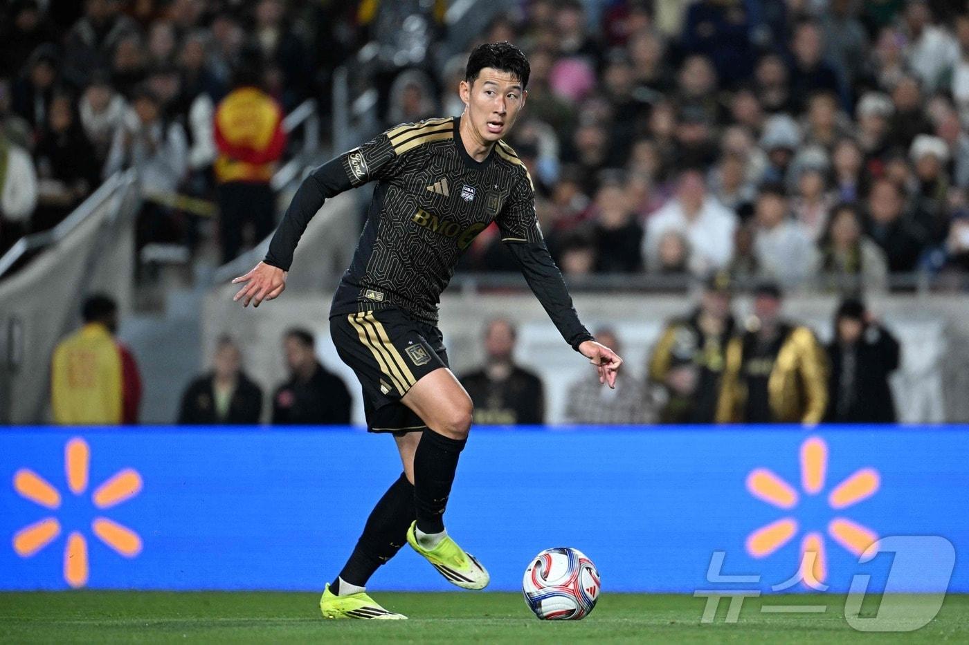 본문 이미지 - LA FC의 손흥민. ⓒ AFP=뉴스1