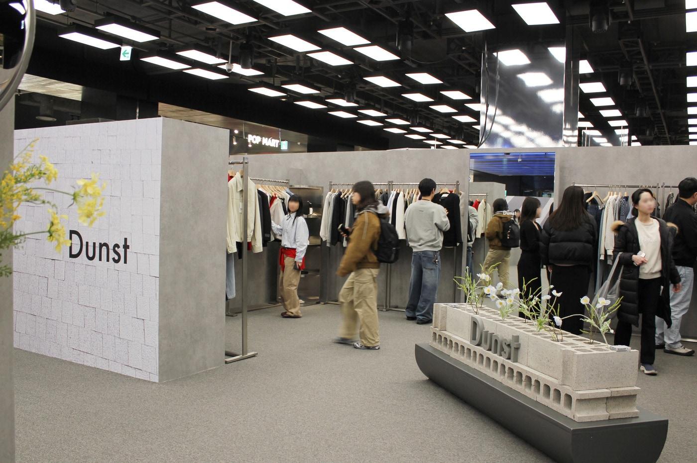 본문 이미지 - 던스트 더현대 서울 팝업 현장(LF 제공)