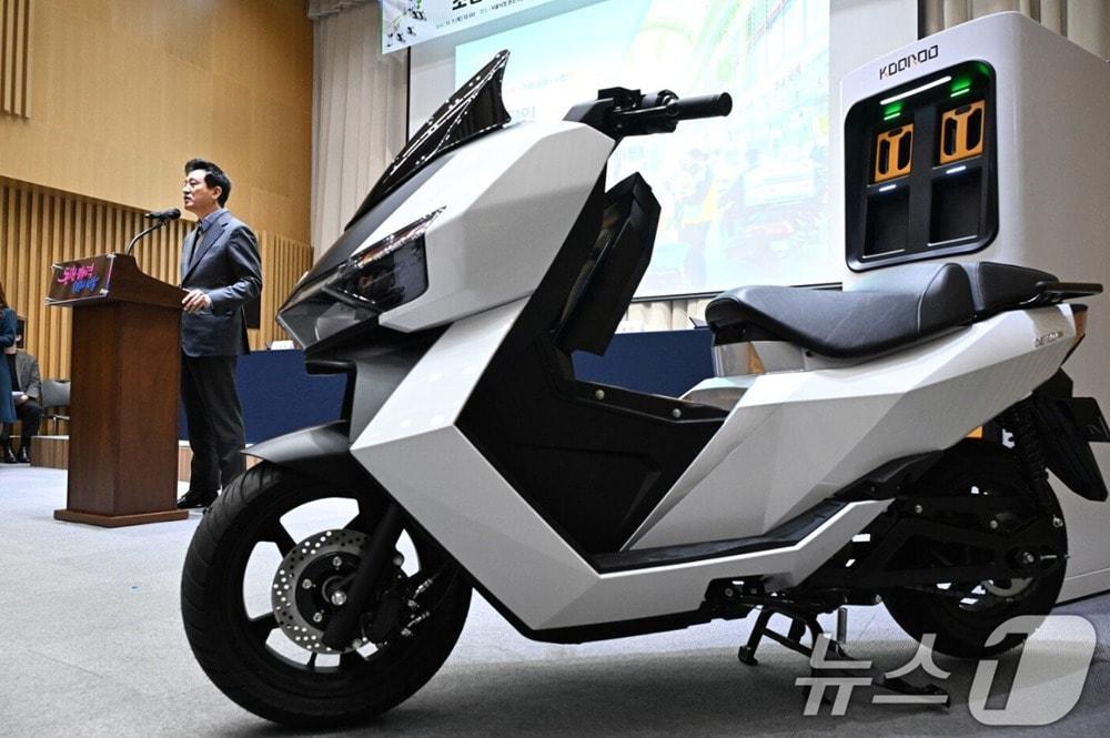 본문 이미지 - 전기이륜차 / 뉴스1 ⓒ News1